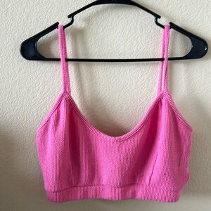 MISSGUIDED Hot Pink Crop Top